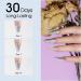 ROSALIND Glitter Silver Poly Nail Gel 60ml - UV Poly Extension Gel for Nail Art at Home - Buy Online on GoSupps.com
