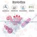 Chew Necklace 5 Pack for Sensory Kids - Pink Dinosaur Sensory Chew Toys for Autism, ADHD, Anxiety - BPA Free Silicone Stim Toy - Buy Online on GoSupps.com