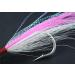 Bucktail Teasers Fishing Hooks | Saltwater Lures for Fluke Rig | 10pcs Pink Mylar Flash Jig Hooks - Buy Online on GoSupps.com