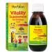 Herbion Naturals Vitality Supplement Syrup for Children  Promotes Growth and Appetite  Relieves Fatigue  Improves Mental and Physical Performance  Boosts Energy  5 FL Oz - For Kids of 1 Year and Above