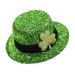 JAYIOLA ST. Patrick's Day Hat Hair Clip Mini for Women Girls Hair Clip in