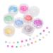 VINTORKY 9 Boxes Nail Decoration Jewelry Nail Beads Small Beads Nail Art Beads Kit Mini Beads Gems for Nails Jewels for Nails Gemstones for Nails Beads for Makeup Candy Glass Decorations