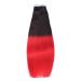 Novon Hair Extensions | Tape In On Hair Extensions #1B/Red Ombre - 40cm - 50 Tresses - 100% Remy Real Hair - Buy Online on GoSupps.com
