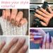Autynie Poly Gel Nail Kit - 8 Colors All-in-One Extension Builder Gel Set with Rhinestone Glitter French, Professional DIY Nail Art Tools for Salon Quality at Home - Buy Online on GoSupps.com
