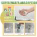 GONG GONG Swedish Dishcloth 4+4 Pcs Eco-Friendly Cleaning Cloth Set | Reusable Cellulose Sponge Cloths 6.77x7.87 Inches - Colorful Cat Design - Buy Online on GoSupps.com
