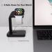 Macally Apple Watch Charger Stand for Series Ultra  9  8  7  6  5  4  3  2  1  SE (44mm  42mm  40mm  38mm) - Sleek iWatch Apple Watch Stand Dock - The Perfect Apple Watch Charging Station - Black - Buy Online on GoSupps.com