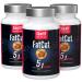 Sensilab FatCut Pre-Workout Capsules - Guarana, Green Tea, Cayenne Pepper, Brown Agae, Black Pepper, L-Carnitine & B-Complex Vitamins - 90 Capsules