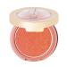 Oulac Rouge Powder Powder Blush Gentle Schimmer & silky tender highly pigmented durable vegan animal test -free cosmetics eyes cosmetics 1 Pack 4.8 g f09 Summer Flame F09 Summer Flame (Orange Salmon With Golden Sheen)