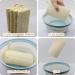 UOPTY Natural Loofah Bath Sponge Set - Exfoliating Body Luffa for Clean Skin - Kitchen Scrubbing Sponge - 4 Pcs, White - Buy Online on GoSupps.com