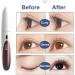 Heated Eyelash Curler 1 Set Double-Sided Anti-Burn Electric Eyelash Curler 4 Temp Settings Heated Lash Curler Rechargeable Eyelash Curlers with Comb for Women Gifts White - Buy Online on GoSupps.com