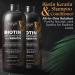 Biotin Shampoo & Conditioner Set with Keratin | Anti-Thinning Hair Growth Formula | DHT Blockers for Men & Women | 16 fl oz - Buy Online on GoSupps.com
