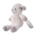 Little Love by NoJo Lamb Plush Pacifier Buddy - White and Taupe - Buy Online on GoSupps.com