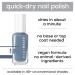 essie expressie Quick Dry Vegan Nail Polish - Virtual Velocity Light Lavender with White Undertones 0.33 fl oz - Buy Online on GoSupps.com