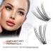 240 Pcs 20D Volume Individual Lash Clusters, Lightweight DIY Eyelash Extensions - 0.07mm C Curl False Lashes - 10/11/12/13/14mm - Buy Online on GoSupps.com