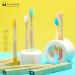 Kids Bamboo Toothbrushes (5 Pack) | Organic & Biodegradable | BPA Free Soft Bristles Toothbrushes | Eco-Friendly Natural Bamboo Toothbrush Set | Charcoal Wooden Toothbrushes Kids - 5 Pack - Buy Online on GoSupps.com