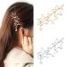 Aneneiceera Hollow Out Star Hair Clip Gold Hair Clip Tassel Hairpin Headdress Decorative Hair Pins Headpiece Bridal Hair Accessories for Women and Girls (Gold) Gold Silver