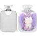 Cute Baby Unicorn Hot Water Bottle | Soft & Warm 1L Cover for Winter | Ideal for Bed Hands Neck & Shoulders - Buy Online on GoSupps.com