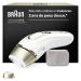 Braun Epilateur Lumiere Pulsee Smart Silk expert Pro 5 Alternative Au Laser A Domicile R duction Semi-D finitive Des Poils Avec Pochette 1 T te PL5100 Or