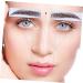 FOMIYES 15 Pcs Eyebrow Stickers Waterproof Makeup False Eyebrows Cosmetics Eyebrow Tool 6d Make up Template 1 count (Pack of 1) Brownx3pcs - Buy Online on GoSupps.com