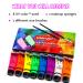 Bowitzki UV-Neon Body Color Set - 8 x 30 ml Fluorescent Face Paint for Festivals & Events | Black Light Shining Make-up for Adults - Buy Online on GoSupps.com
