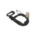 Hiplok E-DX U-lock & chain lock Unisex ALL BLACK 100cm locking circumference single bed
