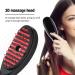 Sonic Vibration Scalp Massage Comb with Light Therapy - Anti-Hair Loss & Anion Spray Hair Growth Brush for Stress Relief - Buy Online on GoSupps.com
