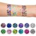4 Box Fantasy Glitter Set | Irregular Face & Body Sequined Makeup | Festival Cosmetic Glitter Accessories - Set of 3 - Buy Online on GoSupps.com