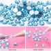 Yhmq 576PCs Rhinestones & Nail Crystals - Aquamarine SS30 (6.4mm & 6.5mm) for Stunning Nail Art - Buy Online on GoSupps.com