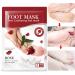 3-Piece Aloe Vera Foot Peel Mask for Hard Skin with Rose Extract - Exfoliating Feet Treatment for Callus Removal and Foot Care - Buy Online on GoSupps.com