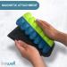 Lewis N. Clark Magnetic Folding Pill Organizer - 14 Slot Supplement Case for OTC Medicine & Prescription Vitamins - Gray/Black (B779) - Buy Online on GoSupps.com