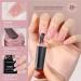 Kanorine Nude Pink Gel Nail Polish UV Led Light Cure for Nail Art DIY long Lasting Pink color coat Gel Polish 15ml J16-Sheer Pink - Buy Online on GoSupps.com