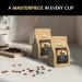 Invigo Turkish Freshly Ground Coffee Beans 340g - Fresh Ground Coffee Small Batch Premium Roasting Vegan Gluten-Free Christmas Birthday Gift for Coffee Lovers & Enthusiasts Black Bonanza Blend - Buy Online on GoSupps.com