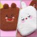 Exceart 4PCs Plush Sanitary Napkin Storage Bags - Portable Menstruation Pad Zipper Bags for International Shipping - Buy Online on GoSupps.com