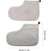 Uonlytech Warm Foot Covers for Growth Therapy & Pedicure - Cotton Paraffin Wax Bath Accessories - Plush Gray Foot Wraps - Buy Online on GoSupps.com