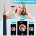 Ear Wax Removal Tool with Camera and 6 Ear Spoons | Earwax Removal Kit for iOS Android - Black - Buy Online on GoSupps.com