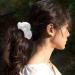 Whavel 12 Pack Velvet Hair Scrunchies - Soft White Elastic Hair Bands - Buy Online on GoSupps.com