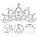 FRCOLOR Tiara Crown for Children Girls with Combs Children's Tiara Mini Comb Combs for Children Hair Comb with Rhinestone Girls Combs for Prom Children's Tiara Girls Combs Small Crown Mittel  - Buy Online on GoSupps.com
