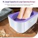 Teglu 4L Paraffin Bath for Hands & Feet | Complete Paraffin Wax Set with 1350g Wax Gloves & Brush - 200W White - Buy Online on GoSupps.com