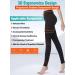 MGANG Compression Pantyhose 15-20mmHg Waist High Footless Stockings for Edema & Varicose Veins - Black Medium - Buy Online on GoSupps.com