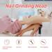 5pcs Wear-Resistant Nail Grinding Head Kit | Long-Lasting Nail Drill Set for Dead Skin Removal & Nail Art - Buy Online on GoSupps.com