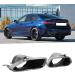 304 Stainless Steel Exhaust Tips | Tailpipe Cover Replacement for 3 Series G20 G21 M Sport M340 (2019-2021) - Silver Plating - Buy Online on GoSupps.com