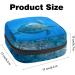 MUOOUM Menstrual Pad Bag | Sanitary Napkin Holder | Tampons Collection Pouch (Sea Turtle) | Multi-colored 9 - Buy Online on GoSupps.com