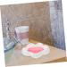 OUNONA Small Ceramic Dish container sink soap holder soap holder jewelry plate soap dish ceramic love sink light luxury ceramics Self Draining Soap Holder For Bath soap dish the clouds - Buy Online on GoSupps.com