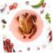 LABRIMP Silicone Baking Mat Silicone Baking Pan Reusable Air Fryers Multipurpose Baking Pan Grill Pan Liner Pink 20X20X5CM - Buy Online on GoSupps.com