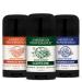 American Provenance All Natural Deodorant for Men - Aluminum Free Deodorant for Men that Lasts All Day - Made in the USA with Essential Oils & Cruelty Free - Herbal & Woodsy (Variety 3 Pack)