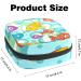 Stylish Cartoon Ocean Women's Napkin Storage Bag | Portable Menstrual Cup & Bandages | Perfect for First Period - Buy Online on GoSupps.com