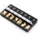 Large 7 Day Pill Organizer 2 Times a Day - Weekly AM PM Pill Box for Day Night Medication - Easy-to-Use Pill Case Container - Buy Online on GoSupps.com