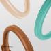 Collardirect Round Leather Dog Collar - Soft Padded Handmade Real Leather for Small & Large Pets (35-40 cm) - Available in Black Pink Red Purple Blue & Mint Green - Buy Online on GoSupps.com