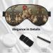 Brood of Chickens Soft Sleep Eye Mask | Breathable Female Eye Patch for Travel & Relaxation - Buy Online on GoSupps.com