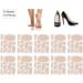 Moleskin Adhesive Pads for Feet - Blisters Prevention Padding - 110 Pieces in 11 Shapes - Buy Online on GoSupps.com
